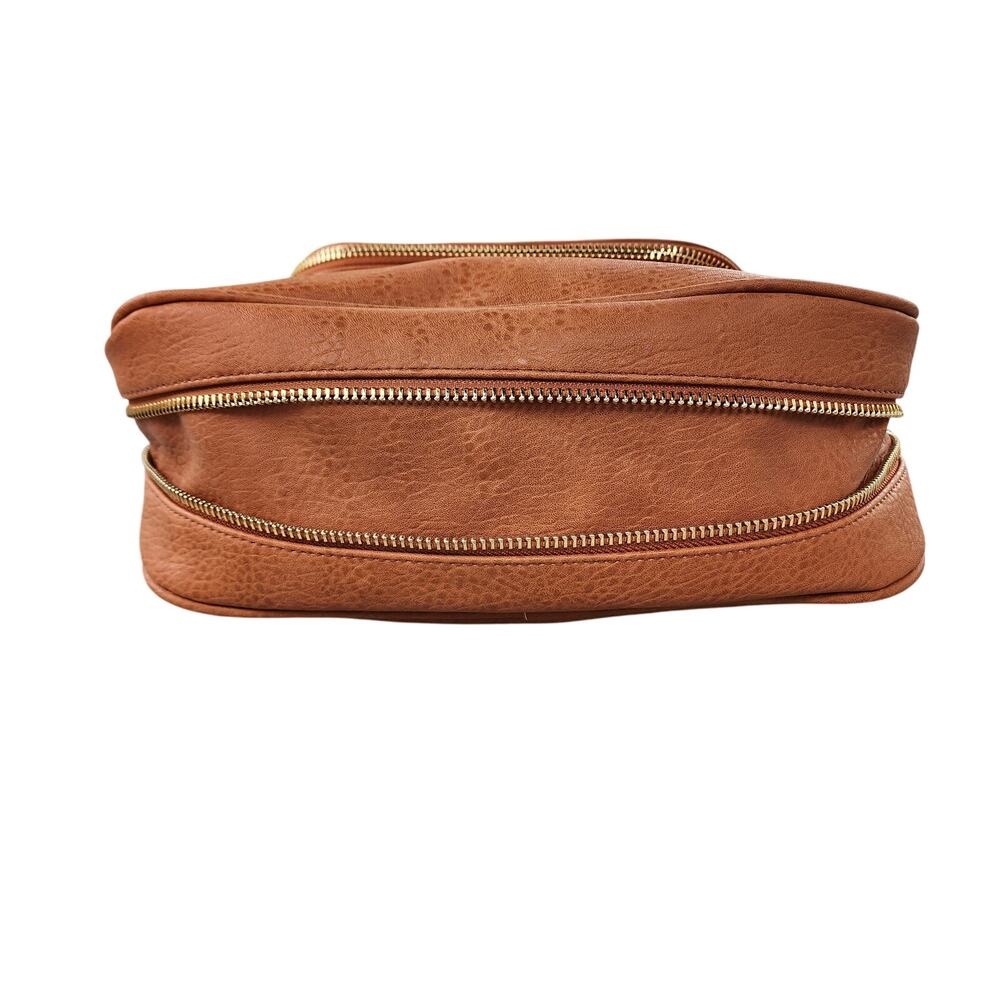 Moda Luxe Dandelion Vegan Leather Large Crossbody Messenger Bag - Picture 10 of 12